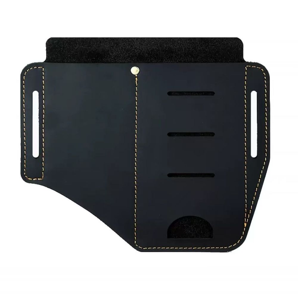 Multi Use EDC Portable Storage Leather Bag, Portable Hanging Bag For Outdoor Travel, Mountain Climbing And Exploration_desvips.com