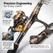 Carbon Fiber Telescopic Fishing Rod Reel Combo Saltwater Freshwater Pole Kit_desvips.com