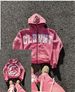 2025 Zipper CLRVNT Sweatshirt Cool Internet Celebrity Hooded Cardigan Letter Print New Jacket_desvips.com