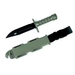 Rubber Knife Training With Sheath, Plastic, Flexible And Soft Fixed Blade Suitable For Props, Halloween Martial Arts_desvips.com