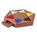 Same Style Luxury Drawer Easy Storage Solid Wood Rosewood Chinese Checkers Acrylic Beads Educational Chess_desvips.com