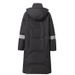 Cross-border New Down Jackets Men's Long Over-the-knee Trend Medium And Long Couples Trendy Brand Thickened Men's Jacket Tiger Head_desvips.com