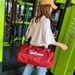 Outdoor Sports Fitness Bag Women's One Shoulder Training Bag Men's Shoe Yoga Bag Large Capacity Portable Short Distance Cylindrical Travel Bag_desvips.com