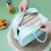1pc Handheld Insulated Lunch Bag Oxford Fabric Picnic Tote Portable Daily Commute Food Bag For Office Lunches Outdoor Picnic Use_desvips.com