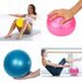 pvc inflatable massage mat yoga pilates balance fitness ball pregnant women children 25cm yoga mini wheat tube ball_desvips.com