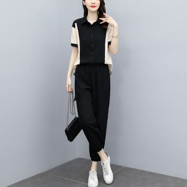 2026 Summer New Fashionable And Stylish Age-Reducing Chic Two-Piece Plus Size Women's Sporty Casual Outfit_desvips.com