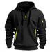 2025 Spring And Autumn New Men's Sweatshirt European Size Pocket Zipper Casual Pullover Sports_desvips.com