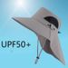 Outdoor Hiking, Summer Protection Face Mask, Fishing Sun, Wide Brim Breathable Cool Hat, Fisherman Hat_desvips.com
