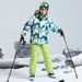 Children's Snowboard Ski Suit Boys Girls Warm Thickened Cotton Jacket And Pants Two-Piece Set_desvips.com