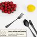 Outdoor Tableware Portable Cutlery 4 Piece Set Knife, Fork, Spoon, Chopsticks With Box Travel Cutlery Camping Bag Camping Flatware_desvips.com