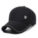 SummerMen'sBlackBreathableCapVersatileKoreanVersionVersatileMen'sBaseballOutdoorRecreationalFishingSunHat5660cm_desvips.com