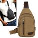 001 2025 New Men's Canvas Chest Crossbody Shoulder Korean Style Small Backpack Casual Waist Bag_desvips.com