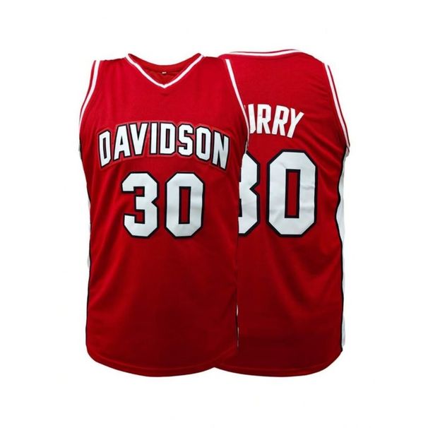 Men's DAVIDSON Basketball Jersey Breathable Sleeveless Loose Fit Sports Uniform For Summer Training Competition&Casual_desvips.com