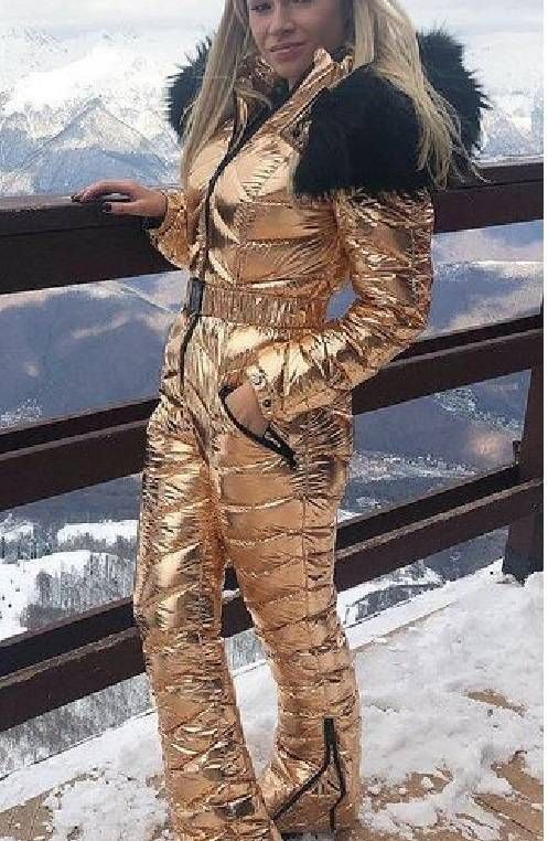 Women's Winter Ski Suit - Waterproof Windproof Hooded Jumpsuit With Adjustable Waist For Outdoor Sports & Casual Wear (Multiple Colors & Sizes)_desvips.com