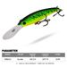 Bionic Plastic 19cm 54g Minnow Lure Bait 2/0#Fish Hook Fishing Gear DW612_desvips.com