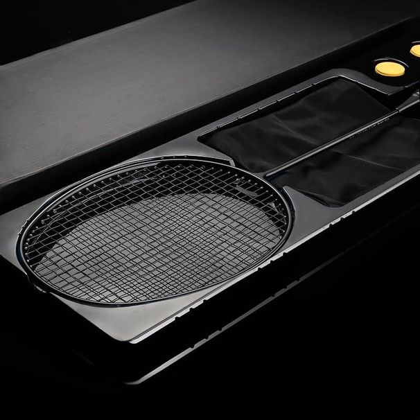 Lightweight And High-value Badminton Racket Single Shot Full Carbon Carbon Fiber Durable Small Black Racket Training Shot_desvips.com