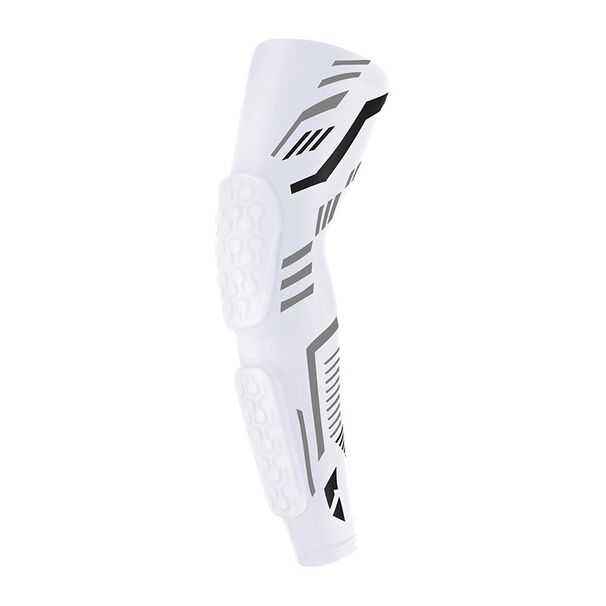 Basketball Honeycomb Anti-collision Arm Guard Split Anti-collision Anti-slip Elbow Guard Riding Pressurized Arm Cover Long Training Protective Gear_desvips.com