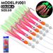 Luminous Squid Hook For And Mackerel, Boat Big Fish Bionic Lure Hook, 6 Hooks White Swordfish Hanging Fishing Set_desvips.com