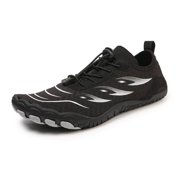 Mens Beach Summer Barefoot Swimming Surfing Aqua Slippers Outdoor Wading Five Finger Anti-skid Upstream Shoes Couple_desvips.com