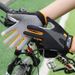 Unisex Fingerless Sports Gloves – Breathable & Anti-Slip Cycling Gloves For Biking, Fishing & Outdoor (Black/Orange/Green/Blue/Gray, M/L/XL)_desvips.com