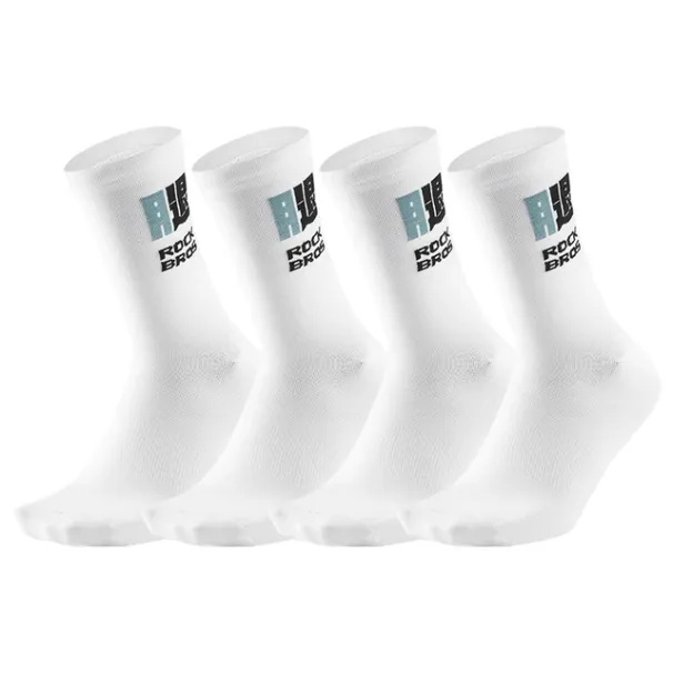 ROCKBROS Men Women Elasticity Breathable Running Cycling Outdoor Climbing Hiking High Quality Socks 4 Pair_desvips.com