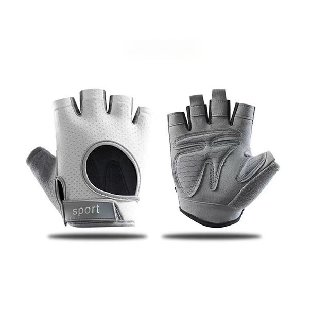 Supports Customization Of Half-finger Non-slip Fitness Gloves, Outdoor Cycling Shock-absorbing Protective Gear, Simple_desvips.com
