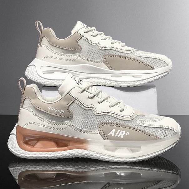 shoes Men's Summer 2023 New Popcorn Running Mesh Sneakers Student Outdoor Leisure Shoes_desvips.com