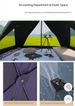 Foldable Pop-Up Triangle Tent – Sunshade For Outdoor Camping, Beach & Park_desvips.com