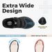 FitVille Diabetic Men Extra Wide Width Adjustable Closure Walking Shoes Slip-on Sneakers For Foot Pain Relief Swollen_desvips.com