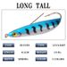 Hot Style Lure Sequins Sinking Long Throw Single Hook 8.5cm/19.9g Simulation Hard Bait Bait_desvips.com