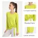 Lightweight Women's Yoga Blouse For Sports And Fiess_desvips.com