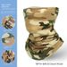 Breathable Mesh Camo Bandana For Cycling & Motorcycle Helmets - Lightweight Sun Protection Face Cover - Unisex Design_desvips.com