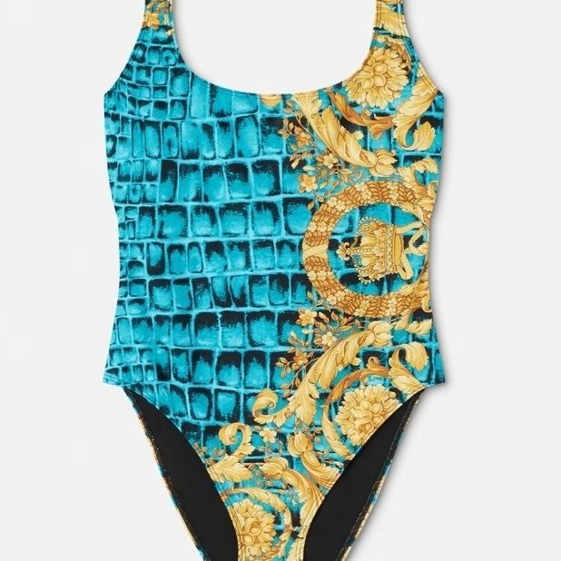 High-End One-Piece Triangle New Swimsuit Sexy Professional Swimwear Backless Women_desvips.com