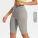 NOKO Sports 7A Antibacterial Nude Yoga Shorts, Outer Wear Super High Waist Tummy-lifting Hip-lifting Sports Tights For Women_desvips.com