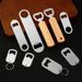 Thickened Beer Cap With Wooden Handle Stainless Steel Various Shapes Wine Beverage Bottle Opener_desvips.com