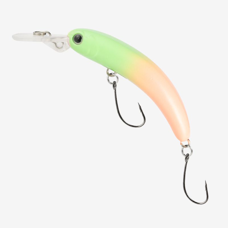 Shark Scavenger|Bow-shaped Crescent Sinking Minnow Hard Artificial Plastic Lure, Fishing Tackle Wholesale_desvips.com