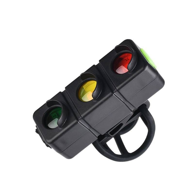 Bicycle Light Tail Light Mountain Bike Rechargeable Night Riding Light Mini Traffic Light Tail Light Warning Light Cycling Equipment Accessories_desvips.com