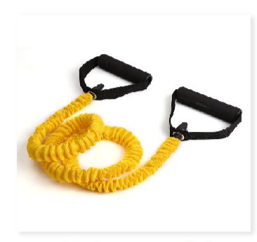One Line Pull Rope Anti Breaking Cloth Sleeve One Line Puller Resistance Band Elastic Rope Yoga Pull Tube Yoga Fitness_desvips.com