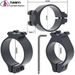 30/34/40mm Scope Holder, Pipe Diameter, Metal Adjustment Ring Fixture, Aluminum Alloy Accessory, Tactical Flashlight Clamp_desvips.com