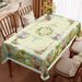 Cross-border Easter-themed Bunny And Egg Decorations, Party Tablecloth Supplies, Easter Decorations_desvips.com