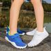 Kids Barefoot Shoes Wide Toe Box - Hook & Loop Adjustable For Indoor/Outdoor - Gym, Dance, Hiking (Black Blue/Pink/Gray Green/White/Royal Blue)_desvips.com