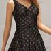Plus-size Women's Conservative Print One-piece Vintage Swimwear_desvips.com