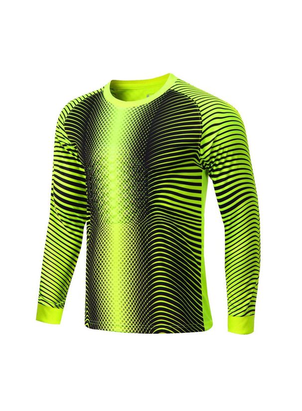Professional Goalkeeper Jersey Set With Long Sleeves & Pants - Custom Printed Football Uniform For Men & Youth - Breathable Polyester Fabric_desvips.com