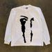 New American Style Men's Long Sleeve Pure Cotton Base Printed Loose Unisex Top_desvips.com