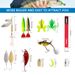 Shark Scavener|24-piece Blind Box Set Of Lure Sequin Soft Baits, Vib Minnows, And Fro Lures In Neutral_desvips.com