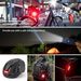 2 Pack Bike Lights Front And Back, USB-C Rechargeable Bicycle Lights Front And Rear, Headlight And Tail Light Set, IPX4 Waterproof High Lumens LED_desvips.com
