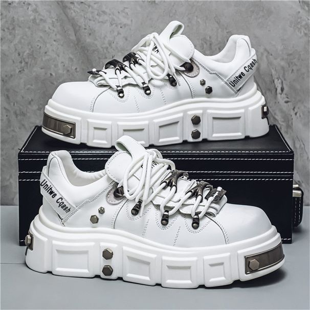 2026 Fashion Sneakers Skateboarding Shoes Hiking Shoes Youth/Men Low Top Lace-Up Breathable Thick Sole Non-Slip Wear-Resistant Running Shoes 39-47_desvips.com