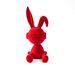 Luxurious Lucky Bear High-End Gaming Figurine, Table, Wine Cabinet, Entryway Decorative Ornament, Flocked Red Rabbit_desvips.com
