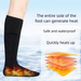 Winter Warm USB Charging Long Tube Cold-proof Outdoor Skiing Cycling Electric Heating Socks_desvips.com