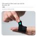 Breathable Nylon Finger Support Sleeve For Basketball Volleyball - Adjustable Compression Wrap For Thumb & Double Finger Protection (S/M/L Sizes)_desvips.com